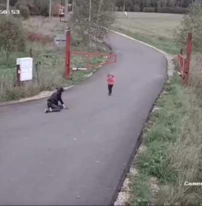Mother driving quad bike recklessly and wrecks with her 2 small children