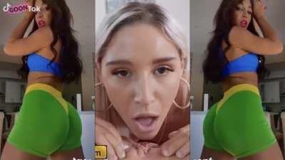 Abella Danger Magic Bomb TikTok Splitscreen Compilation PMV made with goontok.com