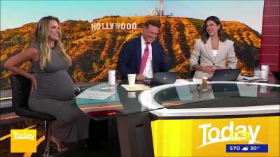 Pregnant Renee Bargh another clip