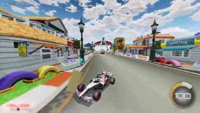 Psyonix really got the Haas F1 car right, I can't take a single corner without spinning.