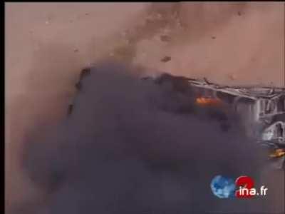 Laurent Claude Gueguent‘s Fatal Crash @ Dakar Rallye 1996