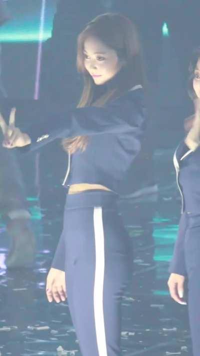 Tzuyu & Nayeon - navy blue outfits with a white stripe