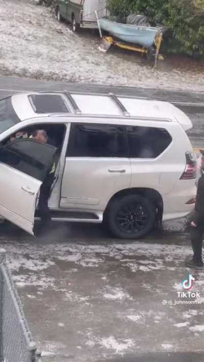 Guy didn't listen to the news.