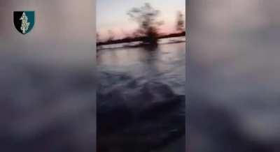 Five Russian soldiers were rescued by the Ukrainian Army. Having blown up the Kakhovka Dam, the Russian command did not consider the lives of its own personnel; dozens were cut off from large areas of land in flooded positions of the Russian Army in the K