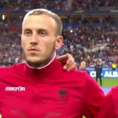 Wrong national anthem was played before France vs Albania and this is how Albanians reacted