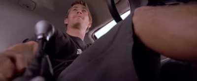 Paul Walker pulls an invisible e brake