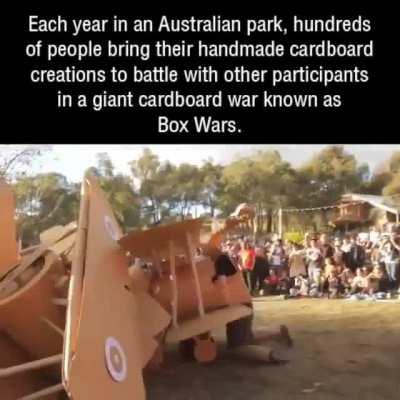 Just some average cardboard dudes