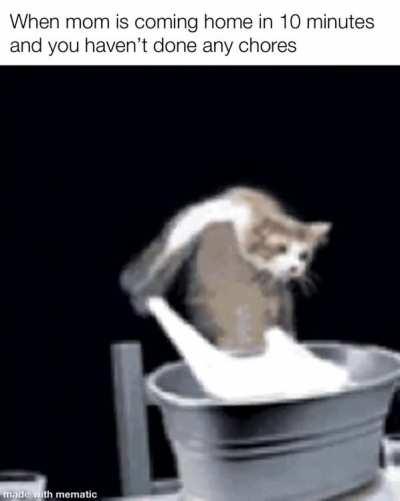 Panic kicks in right away