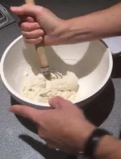 Danish dough whisk video