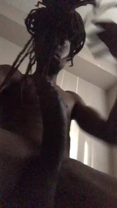 Would you play with my hair or my cock 