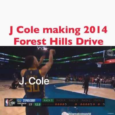 BTS of J Cole making 2014 Forest Hills drive 👀😂