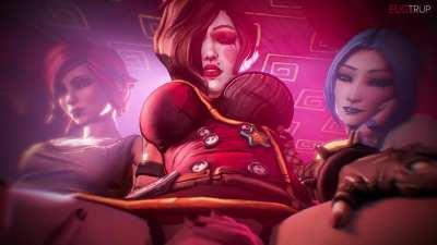 Sucking futa Moxxi[fugtrup]