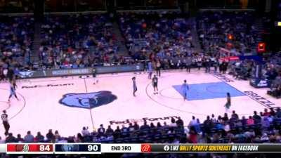 [Highlight] Damian Lillard nails the full court shot, but it was after the buzzer