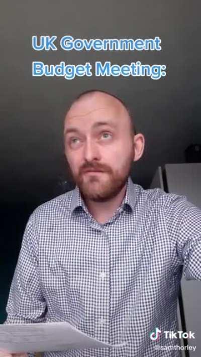 UK Government Budget Meeting