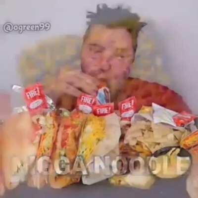 big fat guy says n word