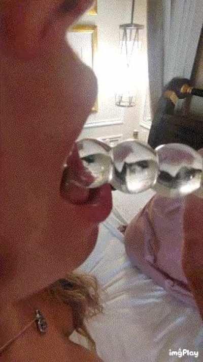 He loves to feed me my shit when he fucks my ass deep with a dildo 😜😈