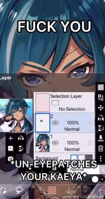 Kaeya, where your eyepatch at? 🥴