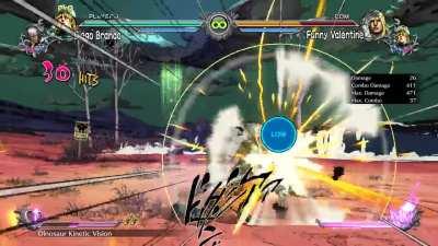 Diego 2bar Combo (2 Corpse Parts, No Assist) - 522dmg