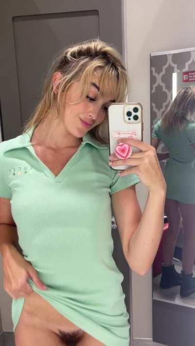 Do you ever get naughty in changing rooms? Tell me all about it ;)