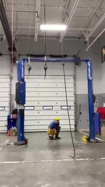 When the new guy says, 