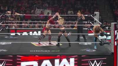 Rhea & IYO in action after War Games! (RAW - 12/1/25)