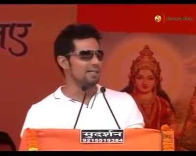 In the midst of Bollywood's fakeness and glamour, this dude is still proud of his roots.