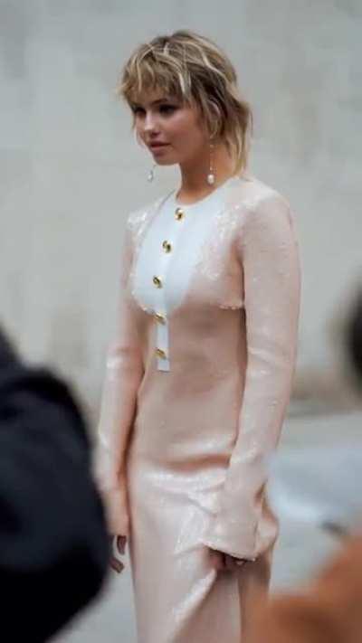 A goddess at Paris Fashion Week