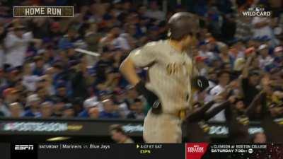 [Highlight] Profar takes Scherzer deep with a 3-run homer to make it 6-0 for the Friars!