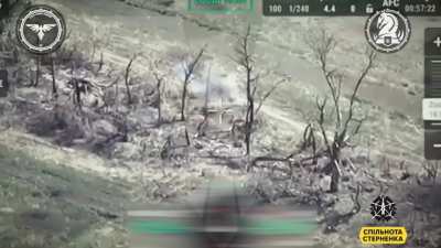 Ukrainian FPV strikes Russian evacuation group, Kursk region [47 OMBr]