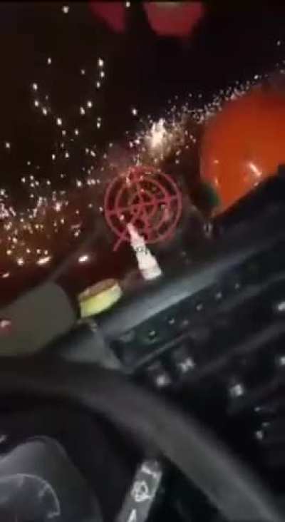 POV from the ground on Ukrainian cluster ATACMS strike on Russian aerodrome in Kursk, 25th of Nov, 2024