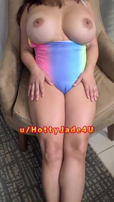 My big brown boobies and cameltoe