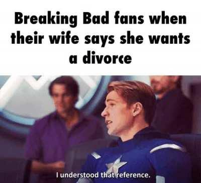 Lol it’s a breaking bad reference!