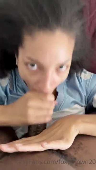 FOXYBROWN20 LATEST TAPE WITH BIG FACIAL (LinkInComments)