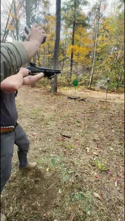 Zombie invitational last weekend, probably my best stage. Had to start with 5 in mag, 4 in tube. What skillsets do I need to focus on please