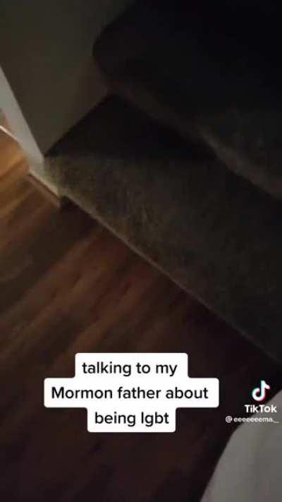 A Mormon father shares some of his hateful mindset with his LGBT daughter