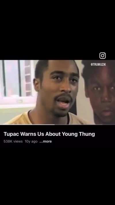 People wonder why Pac is still talked about 30 years later… it’s more than the music!