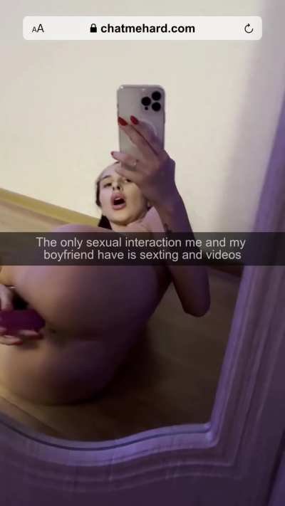 I get fucked by my ex every day but my boyfriend hasn't done more than kiss me