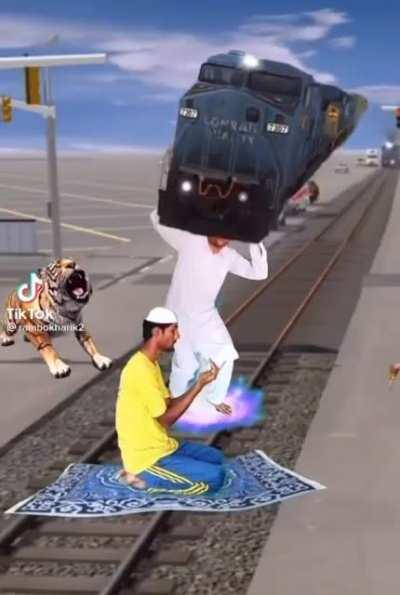 TREN FLIP? 😎🇮🇳🚈