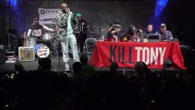 Freddie Gibbs calls out Joe on stage for calling Black people apes