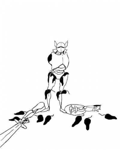 Wait it was all rats? Fell behind on inktober but here was my day 14: 