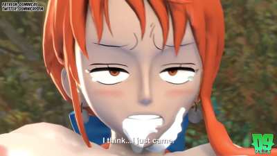 Nami and Luffy by Dominica9sfm