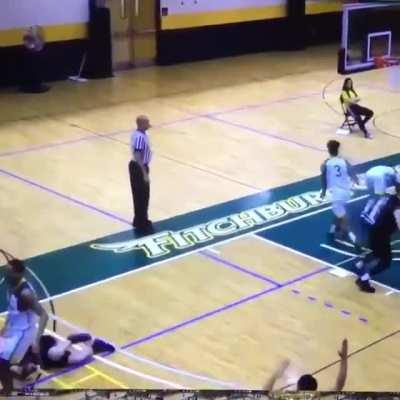 Sucker punching during a game