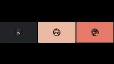 Overhead but it's a Discord Call.