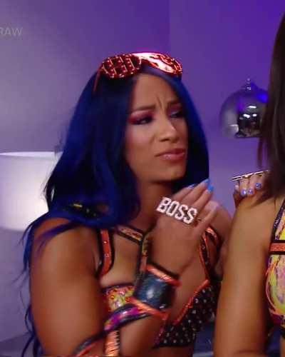 Sasha Banks Backstage Promo 🔥