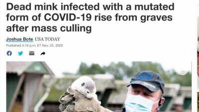 Mutant mink zombies 2020