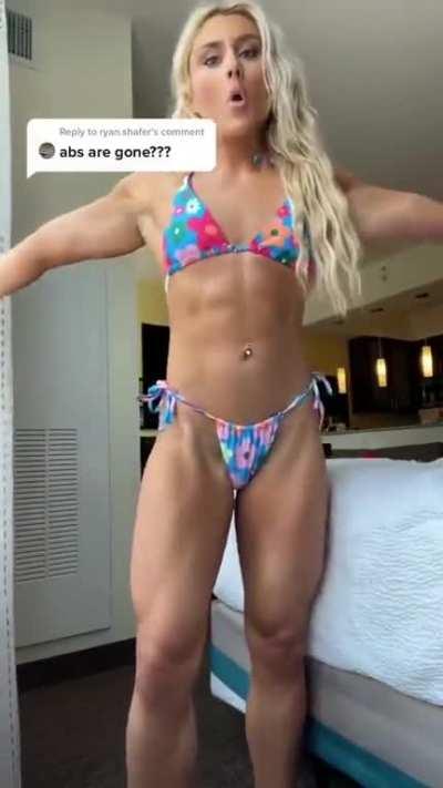 Tiffany stratton abs gone