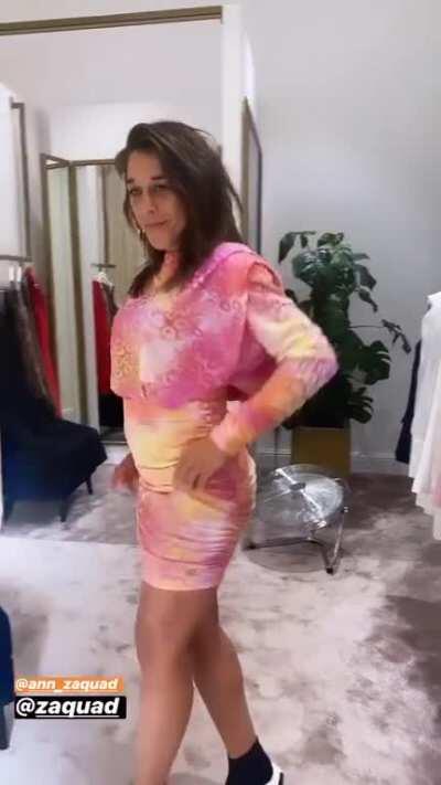 Joanna Jędrzejczyk shows off her butt