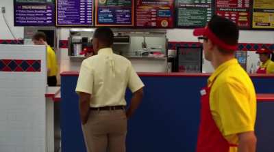 Kinda wild how after being held hostage by the Salamanca's Gus just starts giving JOI's to his employees