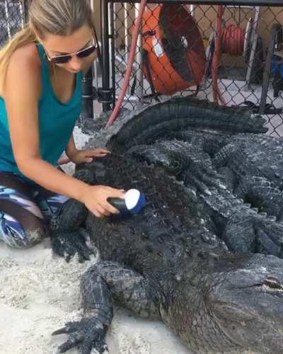 You know it’s good when he closes his eyes