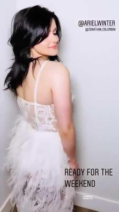 ariel winter dancing for your own enjoyment